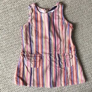 Girls lands end corduroy dress